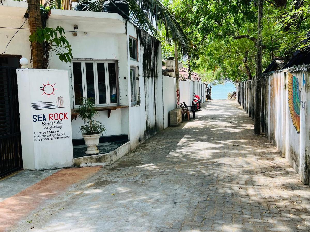 Sea Rock Beach Hotel Arugam Bay Exteriör bild